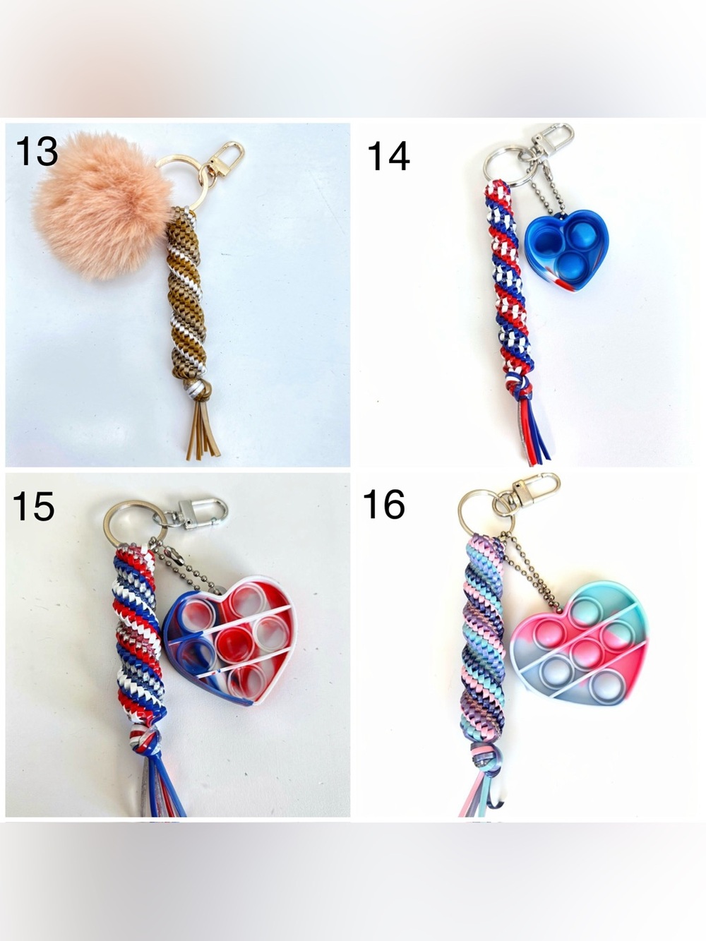 Small Handcrafted Keychains - Picture 5 of 6